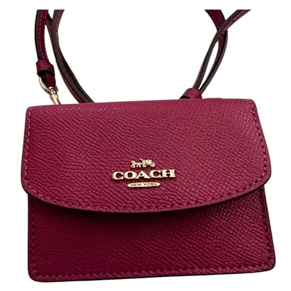 Coach Mini Card Case Crossbody - Picture 1 of 6